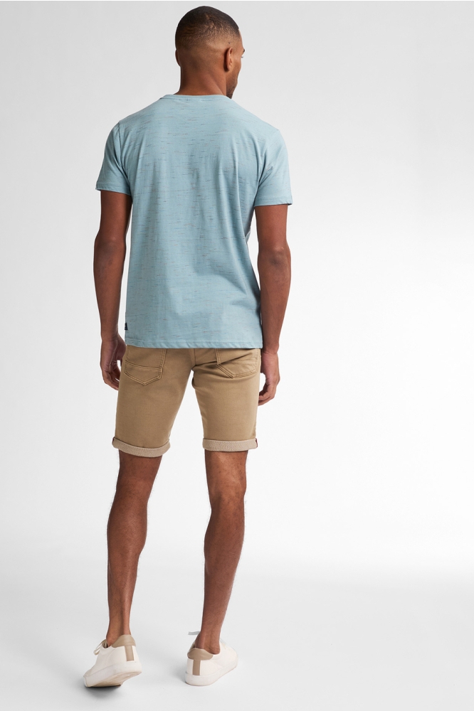 JACKSON GEKLEURDE DENIM SHORT M ROS SHO005 7130 Light Tan